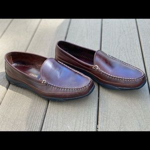 Allen Edmonds; men’s size 10 1/2; Brown